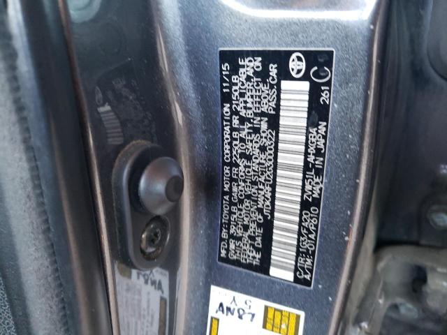 Photo 10 from auction – 2016 TOYOTA PRIUS with VIN JTDKARFU2G3000322