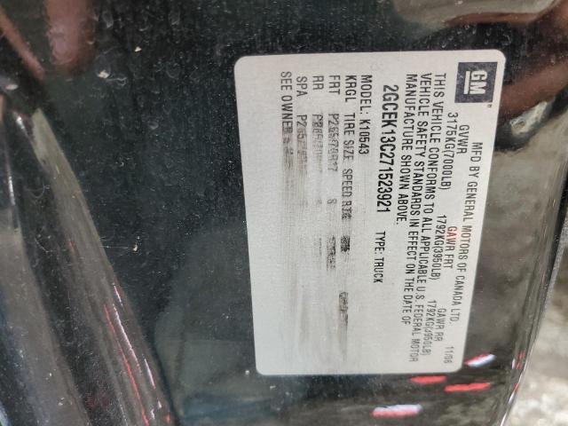Photo 10 from auction – 2007 CHEVROLET SILVERADO with VIN 2GCEK13C271523921