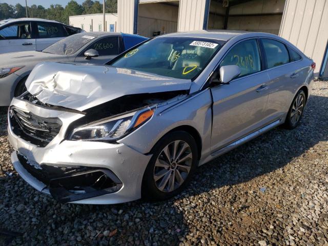 Photo 2 from auction – 2016 HYUNDAI SONATA SPO with VIN 5NPE34AF0GH312470