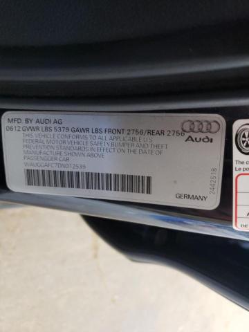 Photo 10 from auction – 2013 AUDI A6 PREMIUM with VIN WAUGGAFC7DN012539