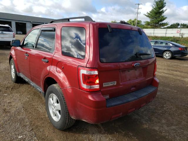 Photo 3 from auction – 2012 FORD ESCAPE XLT with VIN 1FMCU0D71CKC62025