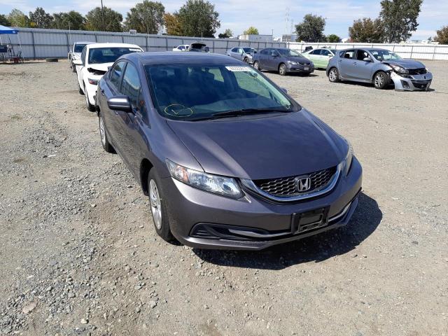 HONDA CIVIC LX 2015 with VIN 19XFB2F53FE286199 - Photo from auction