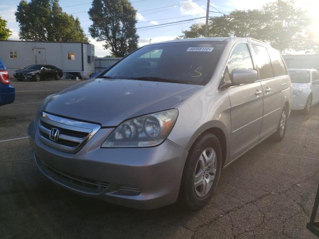 Photo 2 from auction – 2005 HONDA ODYSSEY EX with VIN 5FNRL38795B017700