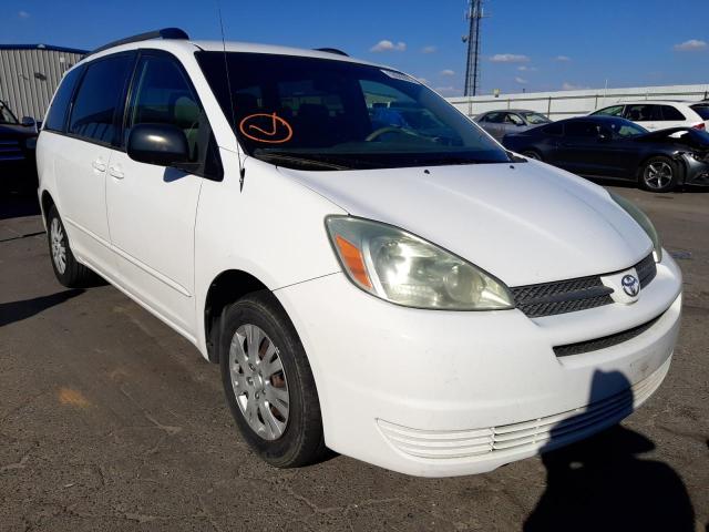 TOYOTA SIENNA CE 2004 with VIN 5TDZA23C44S205295 - Photo from auction