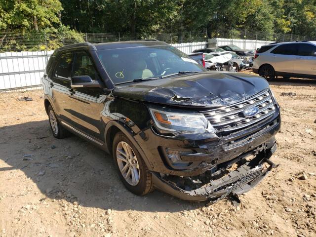 FORD EXPLORER X 2017 with VIN 1FM5K7D88HGA07205 - Photo from auction