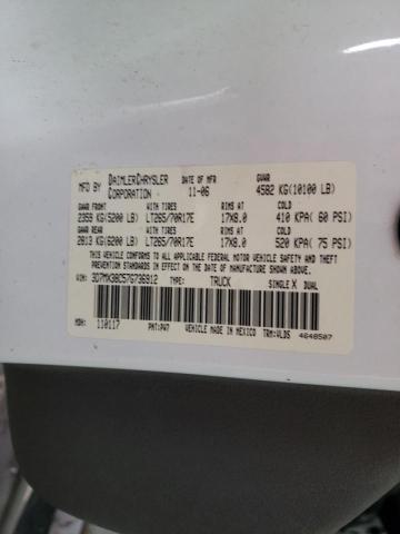 Photo 10 from auction – 2007 DODGE RAM 3500 S with VIN 3D7MX38C57G736912