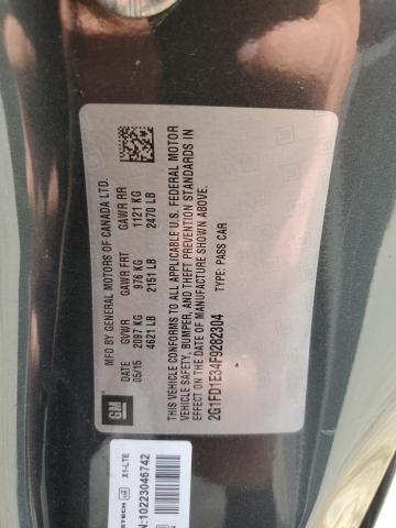 Photo 10 from auction – 2015 CHEVROLET CAMARO LT with VIN 2G1FD1E34F9282304
