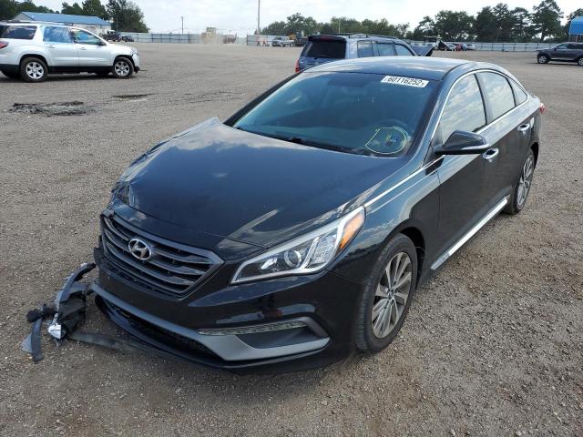 Photo 2 from auction – 2016 HYUNDAI SONATA SPO with VIN 5NPE34AF9GH280506