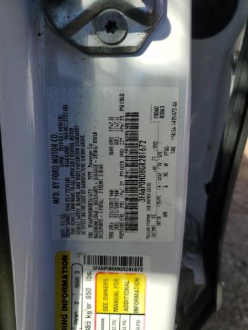 Photo 10 from auction – 2016 FORD FUSION SE with VIN 3FA6P0HD8GR281672