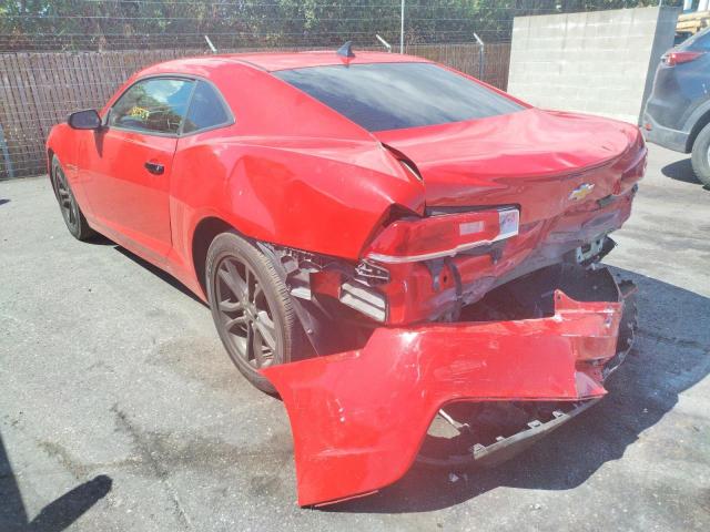 Photo 3 from auction – 2015 CHEVROLET CAMARO LS with VIN 2G1FB1E39F9159622