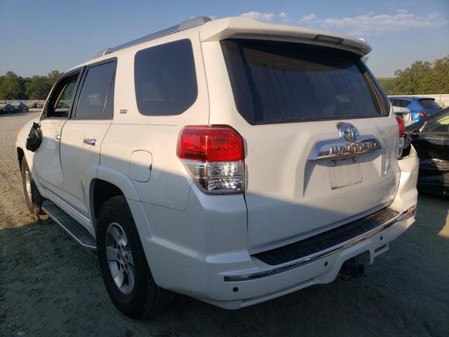 Photo 3 from auction – 2013 TOYOTA 4RUNNER SR with VIN JTEZU5JR4D5063533