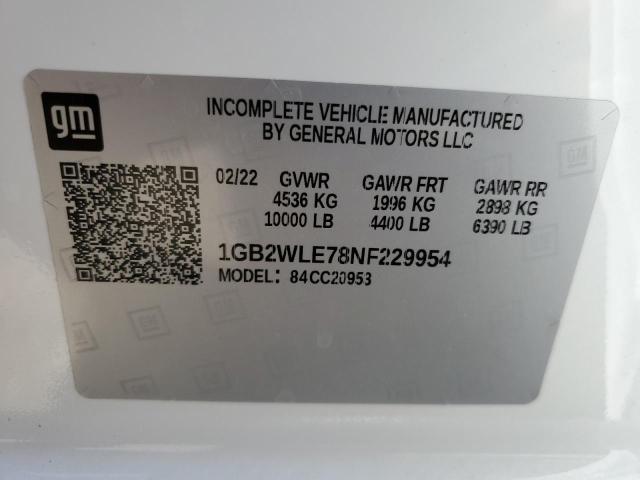 Photo 10 from auction – 2022 CHEVROLET SILVERADO with VIN 1GB2WLE78NF229954