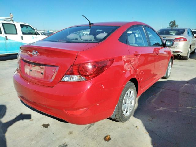 Photo 4 from auction – 2013 HYUNDAI ACCENT GLS with VIN KMHCT4AE3DU415653