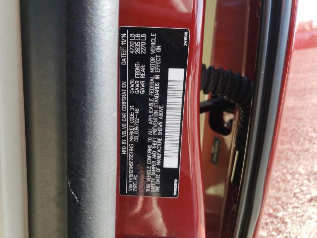 Photo 10 from auction – 2015 VOLVO S60 PLATIN with VIN YV1612TM5F2354945