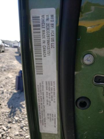 Photo 10 from auction – 2022 DODGE CHALLENGER with VIN 2C3CDZBT9NH137751