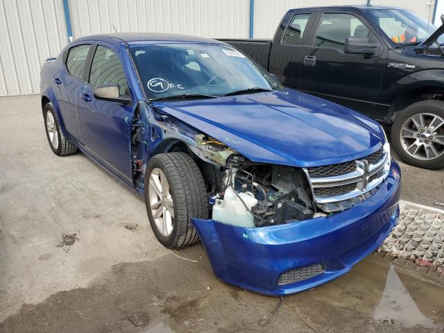 DODGE AVENGER SE 2013 with VIN 1C3CDZAG8DN508490 - Photo from auction