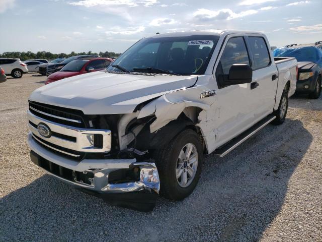 Photo 2 from auction – 2018 FORD F150 SUPER with VIN 1FTEW1CG4JFC80720