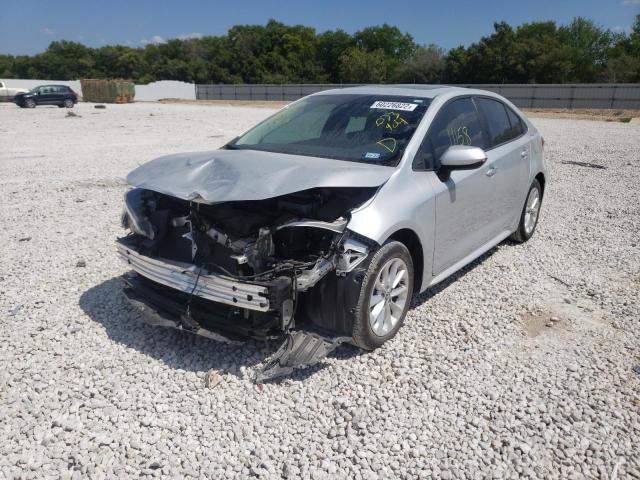 Photo 2 from auction – 2020 TOYOTA COROLLA LE with VIN 5YFHPRAEXLP033904