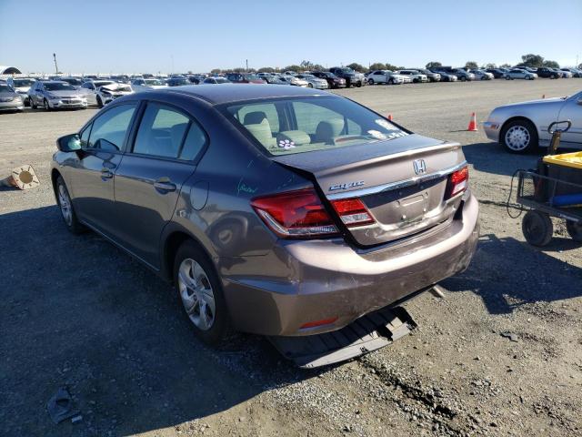 Photo 3 from auction – 2015 HONDA CIVIC LX with VIN 2HGFB2E50FH534514