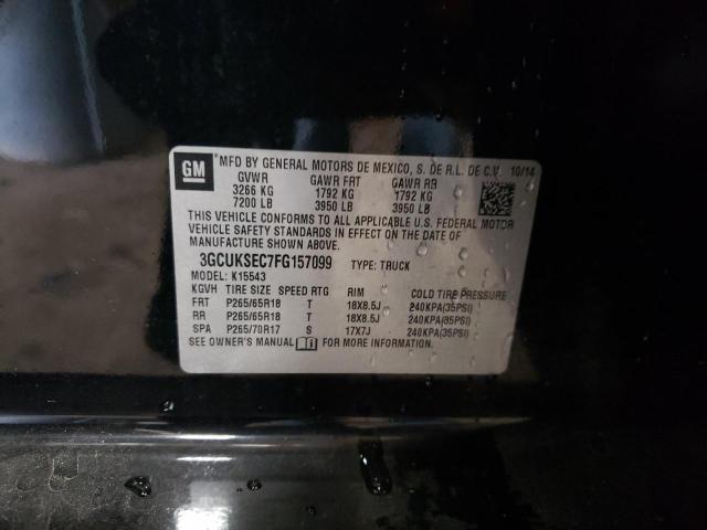 Photo 10 from auction – 2015 CHEVROLET SILVERADO with VIN 3GCUKSEC7FG157099