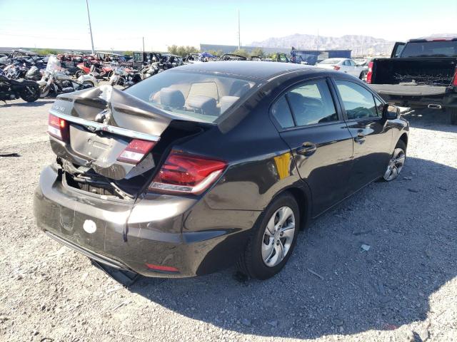Photo 4 from auction – 2013 HONDA CIVIC LX with VIN 2HGFB2F50DH512363