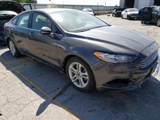 FORD FUSION SE 2018 with VIN 3FA6P0HD5JR227687 - Photo from auction