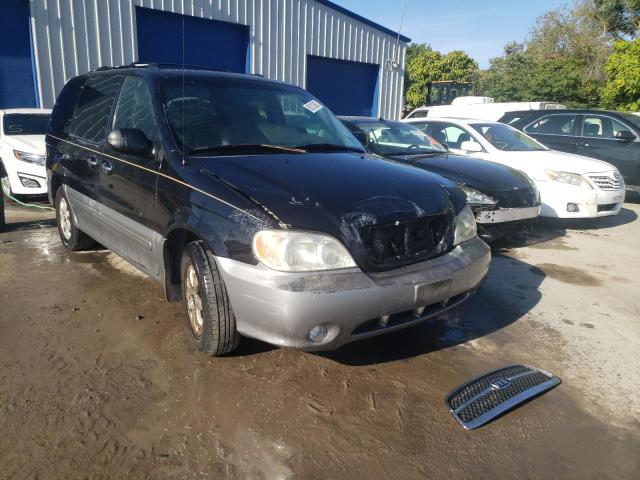 KIA SEDONA EX 2005 with VIN KNDUP132256699331 - Photo from auction