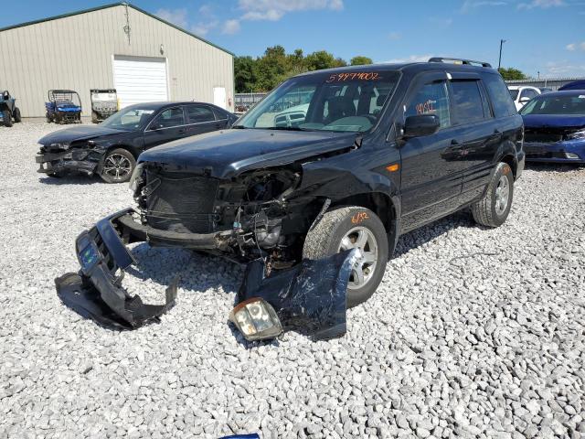 Photo 2 from auction – 2006 HONDA PILOT EX with VIN 2HKYF18536H549792