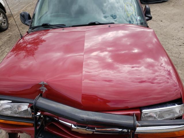 Photo 7 from auction – 1998 CHEVROLET BLAZER with VIN 1GNCT18W2WK209649
