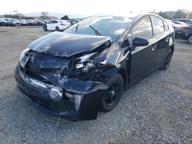 Photo 2 from auction – 2012 TOYOTA PRIUS with VIN JTDKN3DU4C1506700