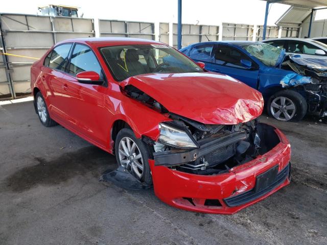 VOLKSWAGEN JETTA SE 2012 with VIN 3VWDP7AJ9CM304598 - Photo from auction