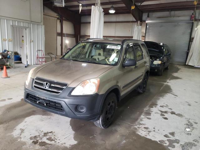 Photo 2 from auction – 2006 HONDA CR-V LX with VIN SHSRD78596U401943