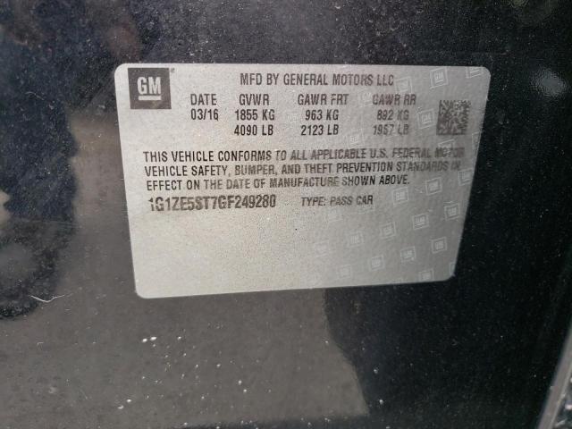 Photo 10 from auction – 2016 CHEVROLET MALIBU LT with VIN 1G1ZE5ST7GF249280