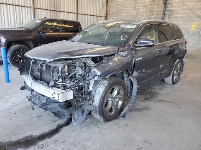 Photo 2 from auction – 2017 TOYOTA HIGHLANDER with VIN 5TDDGRFH9HS024711
