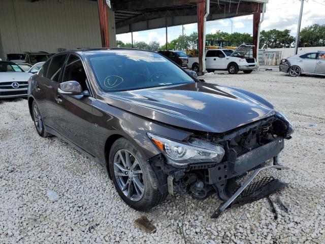 Photo 1 from auction – 2017 INFINITI Q50 PREMIU with VIN JN1EV7AP5HM740176