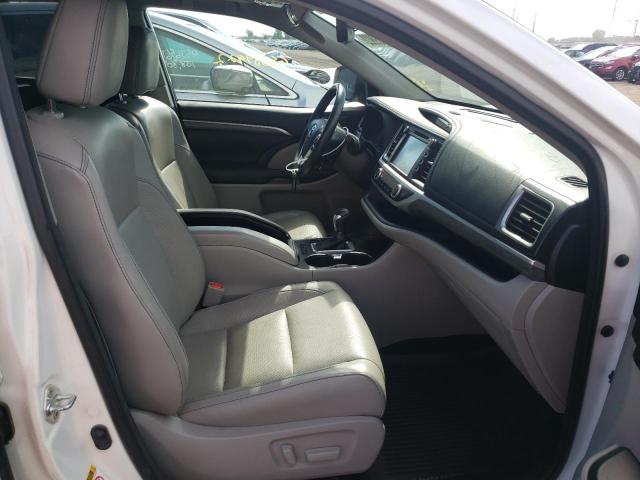 Photo 5 from auction – 2018 TOYOTA HIGHLANDER with VIN 5TDDGRFH9JS039473
