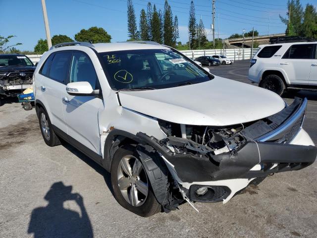 KIA SORENTO EX 2013 with VIN 5XYKU3A67DG357726 - Photo from auction