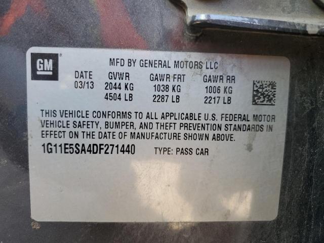 Photo 10 from auction – 2013 CHEVROLET MALIBU 2LT with VIN 1G11E5SA4DF271440