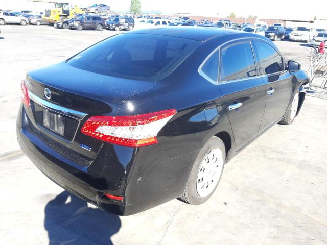 Photo 4 from auction – 2014 NISSAN SENTRA S with VIN 3N1AB7AP1EY339546