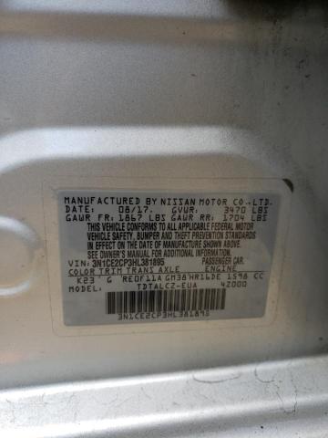 Photo 10 from auction – 2017 NISSAN VERSA NOTE with VIN 3N1CE2CP3HL381895