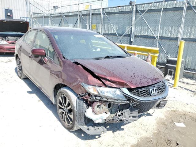 HONDA CIVIC EX 2015 with VIN 19XFB2F87FE214402 - Photo from auction