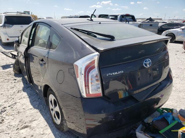 Photo 3 from auction – 2015 TOYOTA PRIUS with VIN JTDKN3DU1F0438446