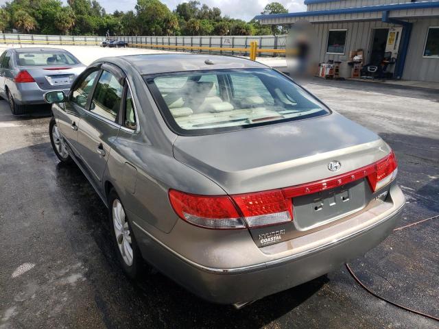 Photo 3 from auction – 2008 HYUNDAI AZERA SE with VIN KMHFC46F68A265270