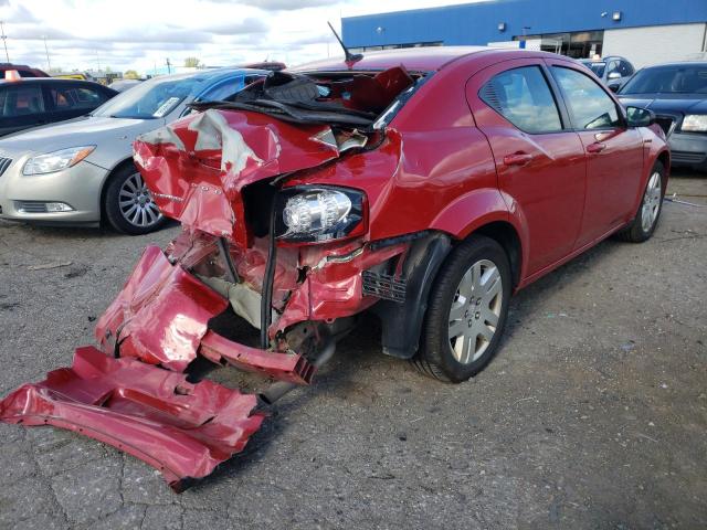 Photo 4 from auction – 2013 DODGE AVENGER SE with VIN 1C3CDZAB4DN675997