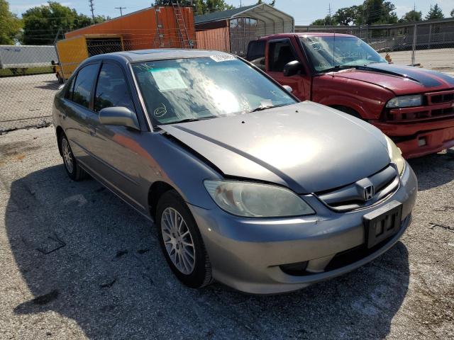 HONDA CIVIC EX 2005 with VIN 2HGES26755H551660 - Photo from auction
