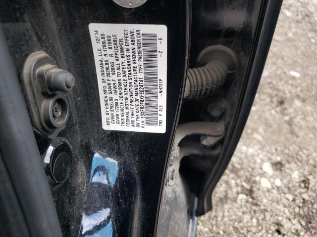 Photo 10 from auction – 2015 HONDA CIVIC EX with VIN 19XFB2F8XFE024741