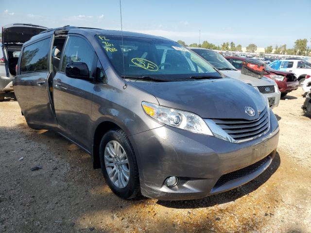TOYOTA SEINNA 2014 with VIN 5TDYK3DC1ES421359 - Photo from auction
