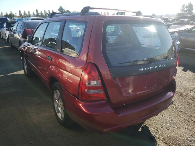 Photo 3 from auction – 2003 SUBARU FORESTER 2 with VIN JF1SG65623H708654