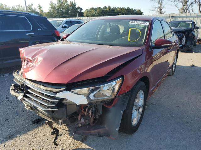 Photo 2 from auction – 2017 VOLKSWAGEN PASSAT S with VIN 1VWAT7A35HC042314