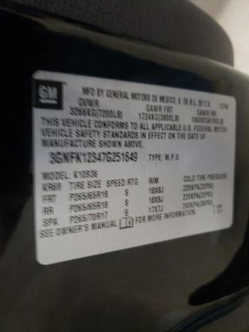 Zdjęcie 10 z aukcji – 2007 CHEVROLET AVALANCHE z VIN 3GNFK12347G251649